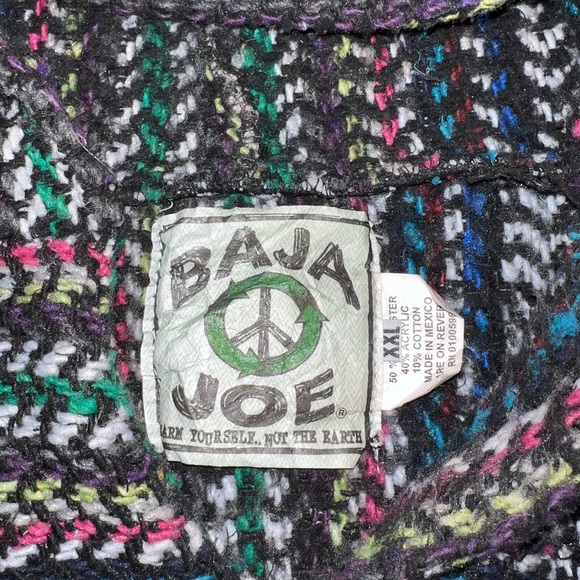 Mexican Baja Hoodie Sweatshirt (XXL) - Picture 3 of 6